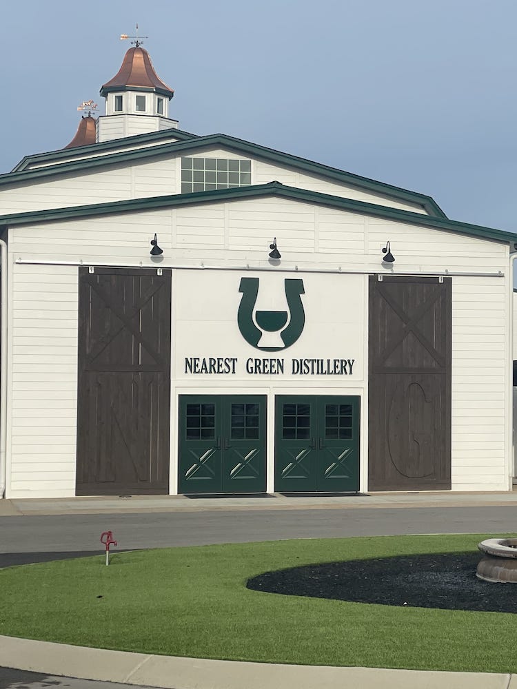 Uncle Nearest Distillery in Shelbyville, TN is one of the area's many attractions